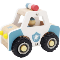 Wooden Police Car Toy Kaper Kidz 1