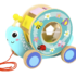 snail with rolling wheel and blocks Tooky Toy2