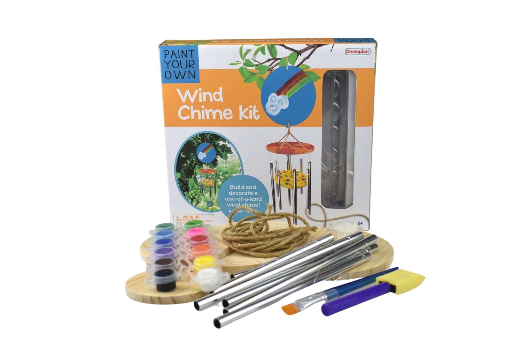 PAINT YOUR OWN WIND CHIME CRAFT KIT