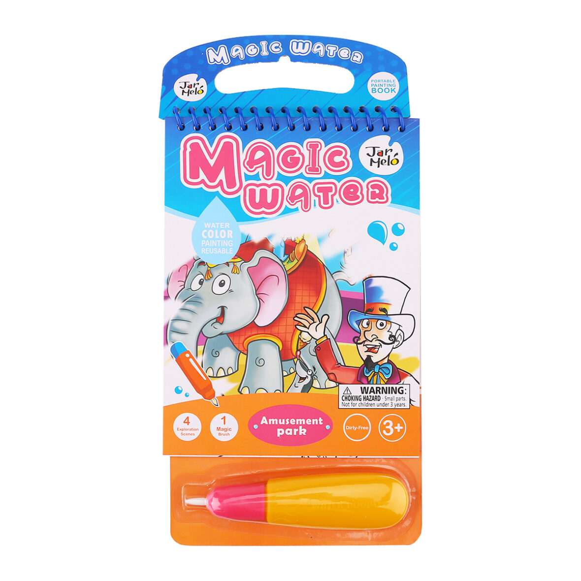 MAGIC WATER COLOURING PAD – AMUSEMENT PARK