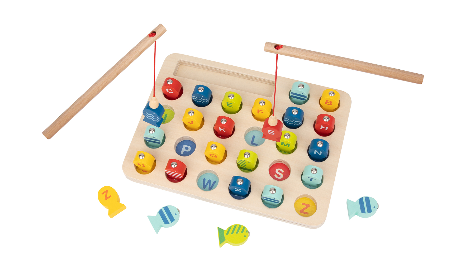 MAGNETIC FISHING GAME WITH ALPHABET - Toys From A 2 Z 